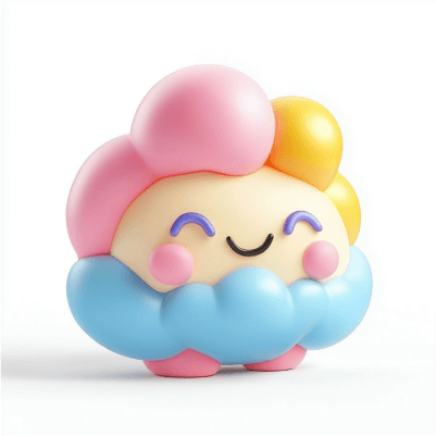 Whimsical Cartoon Character m_f